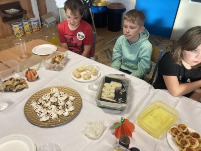 Halloweenská snídaně