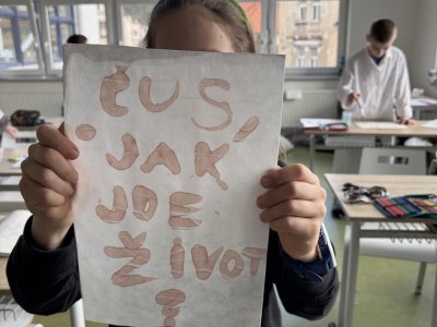 PŘÍRODOVĚDNÝ KROUŽEK: TAJNÉ PÍSMO