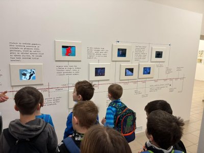 A děti poznaly - číselná osa z matematiky.